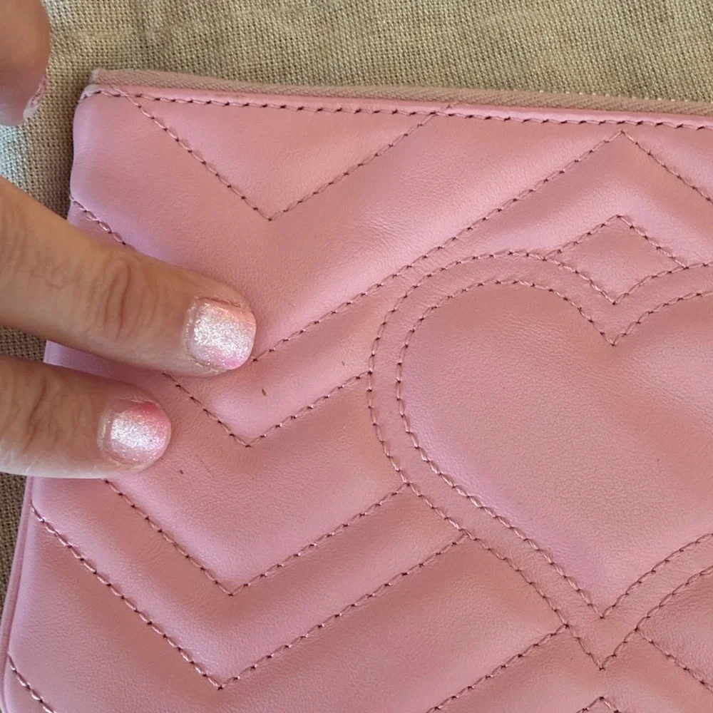 Gucci Quilted Marmont Wristlet
